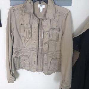 Loft tan jacket
